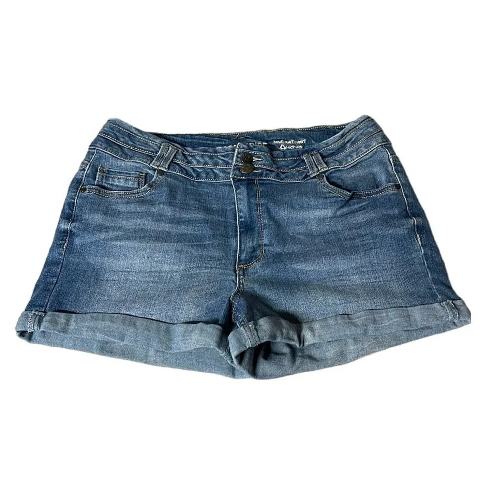 Blue Spice Slim Stretch Plus‎ Size 15 Shorts